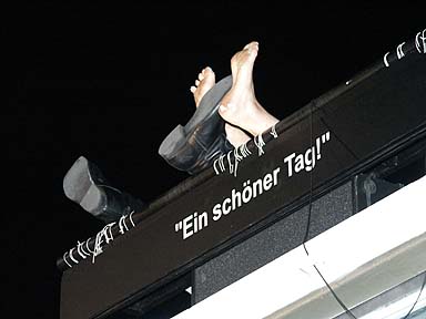 Aufnahme von der Opernauffhrung Mavra und dem Feuerwerk der Staatsoper unter den Linden Berlin 2002