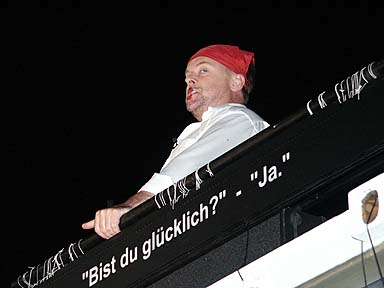 Aufnahme von der Opernauffhrung Mavra und dem Feuerwerk der Staatsoper unter den Linden Berlin 2002