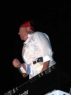 Aufnahme von der Opernauffhrung Mavra und dem Feuerwerk der Staatsoper unter den Linden Berlin 2002